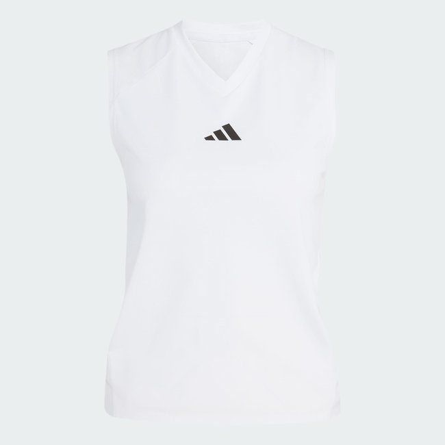 DÉBARDEUR DE TENNIS CLIMACOOL MATCH PRO white <span itemprop=