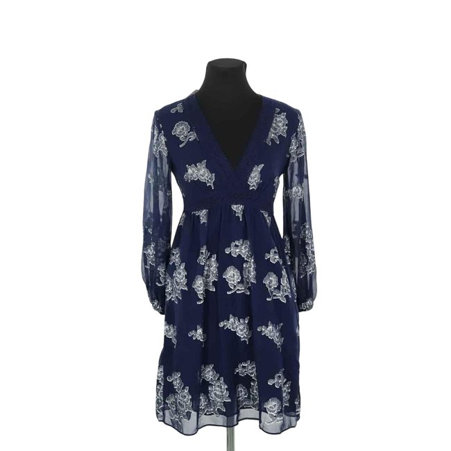 Robe en soie - Très Bon État bleu <span itemprop=