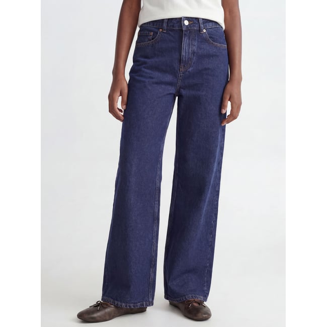 Jean À Coupe Large blue denim 1 <span itemprop=