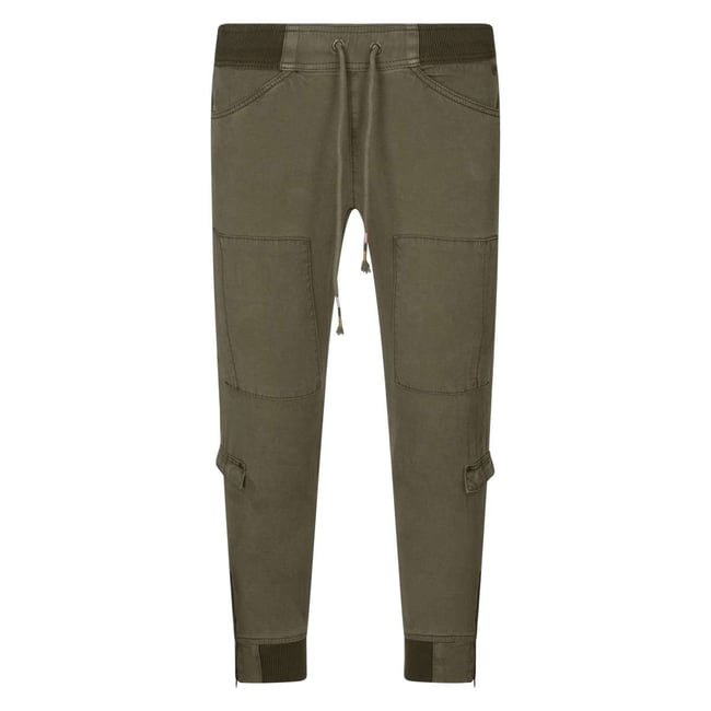 Jogging droite CELINE JAZZ vert <span itemprop=