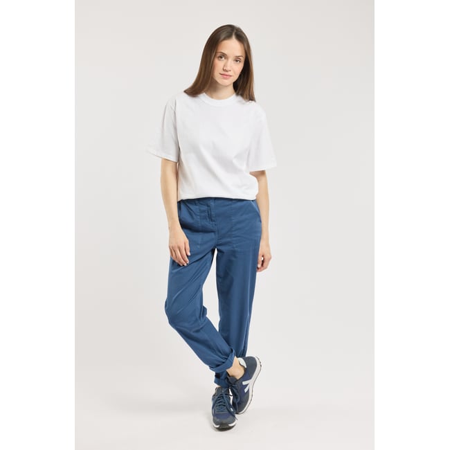 Pantalon chino - coton blue brill <span itemprop=