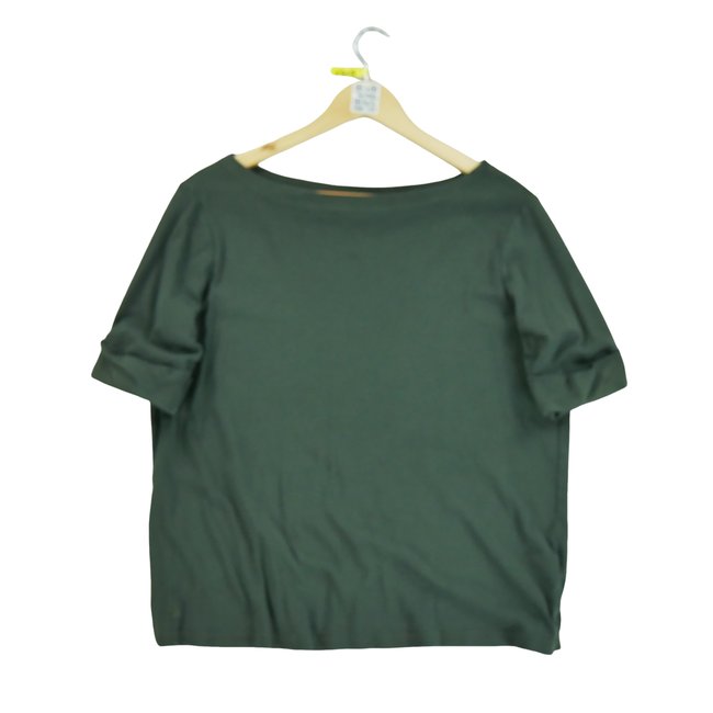 Tee-shirt - Très bon état vert kaki <span itemprop=