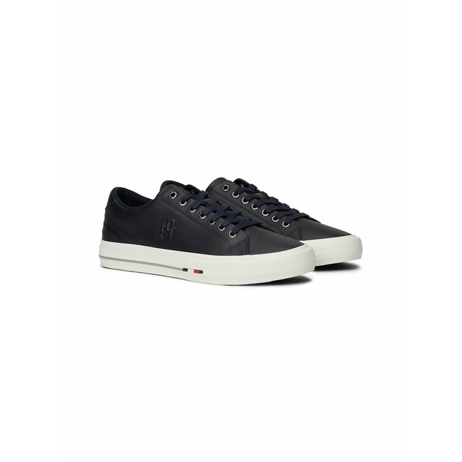 Street Patch Vulcanised Trainers in Leather - TOMMY HILFIGER