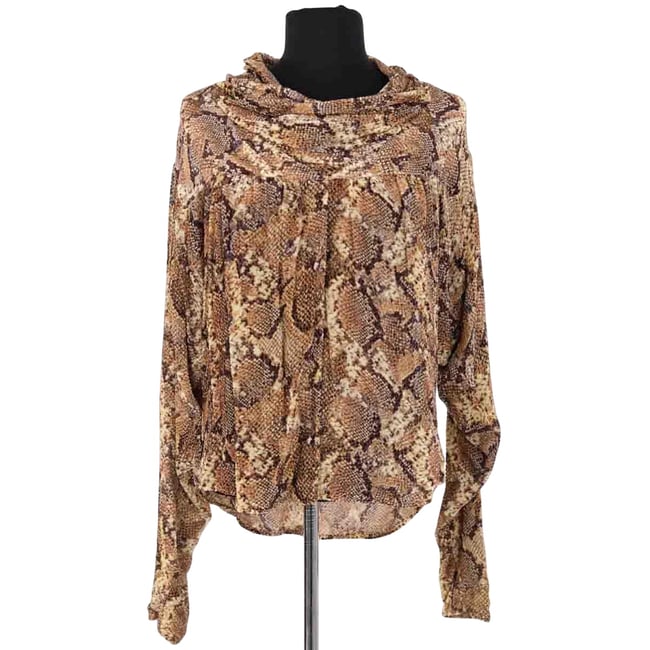 Blouse - Très Bon État marron <span itemprop=