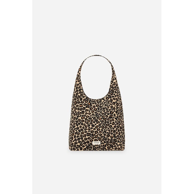 Borsa hobo con stampa leopardo, RICHELIEU - RIVEDROITE