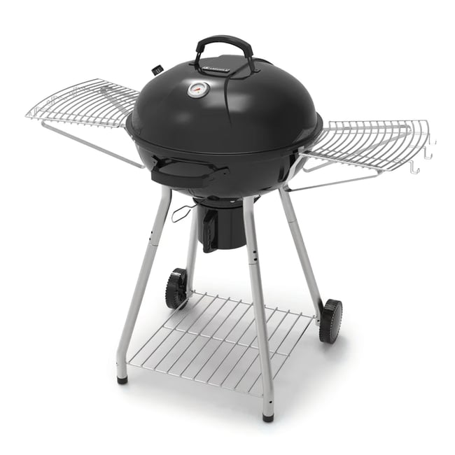 Barbecue au charbon - 2 modes de cuisson - Convivial noir <span itemprop=