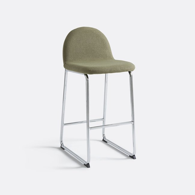 Chaise de bar, pieds chrome, Marsso - LA REDOUTE INTERIEURS
