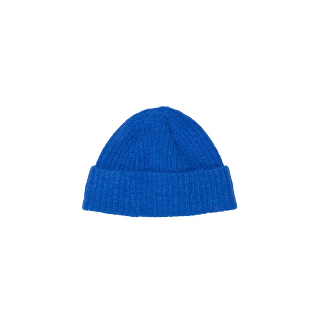 Bonnet en maille bouclée en mélange de laine vierge douce - MARC O’POLO DENIM
