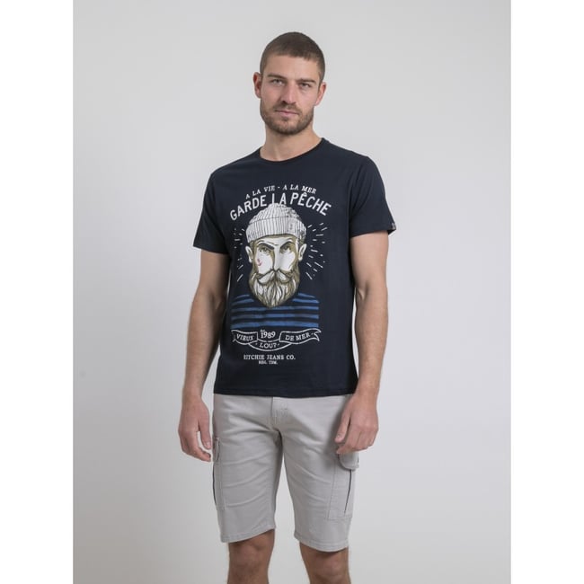 T-shirt Col Rond Pur Coton Noulandy - RITCHIE