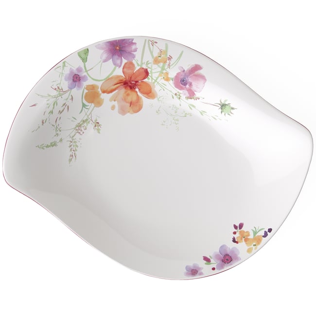 Plat De Service MARIEFLEUR Couleur multicolore <span itemprop=