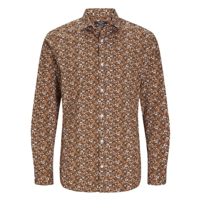 Chemise manches longues à motifs - JACK & JONES