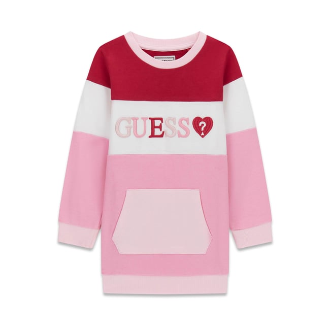 Logo Brodé Dress rose foncé <span itemprop=
