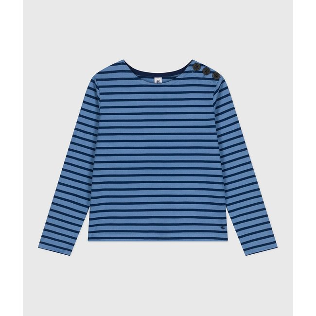 Jersey marinero abotonado - PETIT BATEAU