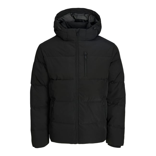 Doudoune courte capuche fixe col montant, plein hiver - JACK & JONES