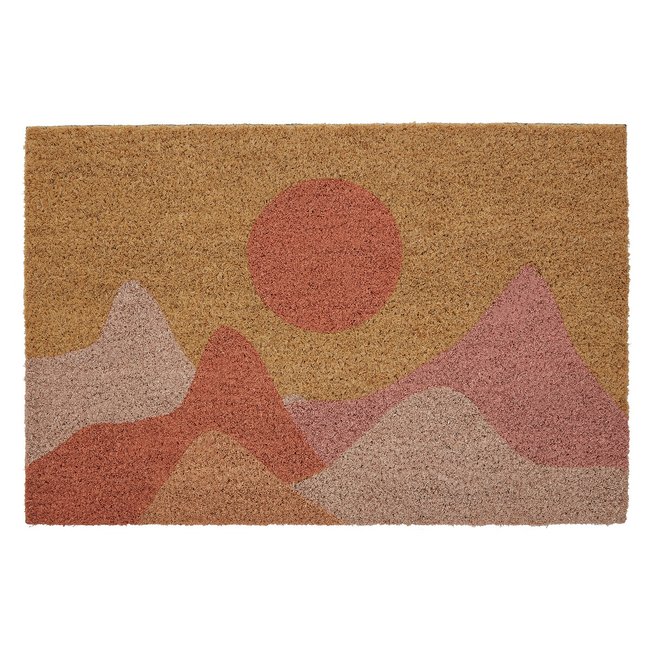 Belle View Coir Doormat, multi-coloured, SO'HOME