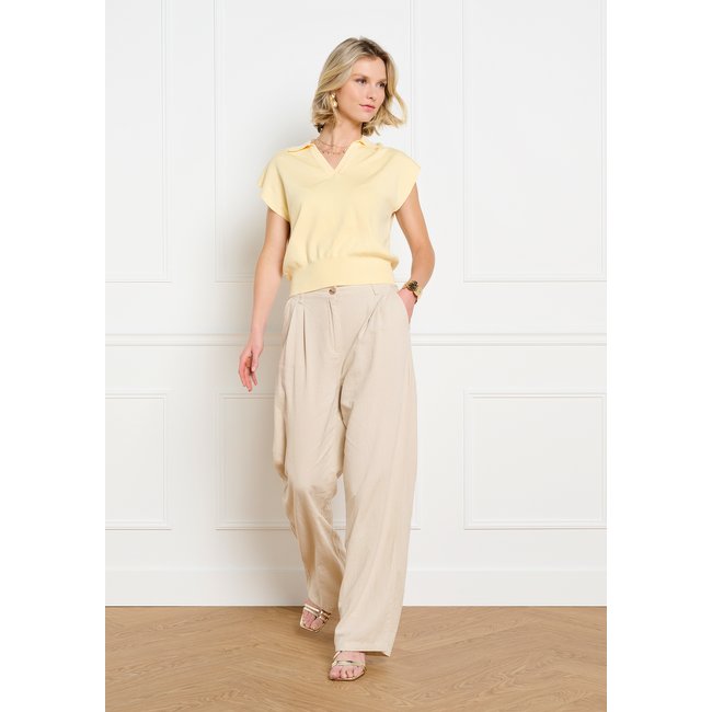 Pull col polo fluide - LOLALIZA