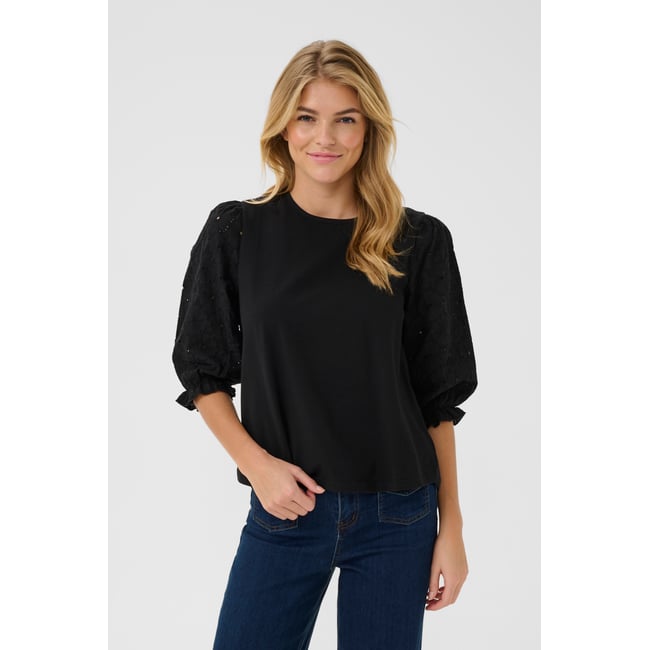 T-shirt noir pitch black <span itemprop=