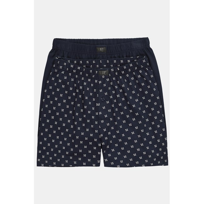 Caleçons, homewear, OEKO-TEX, lot de 2 bleu marine <span itemprop=