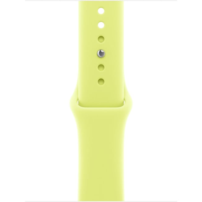 Bracelet 42 mm - M/L Sport jaune fluo jaune <span itemprop=