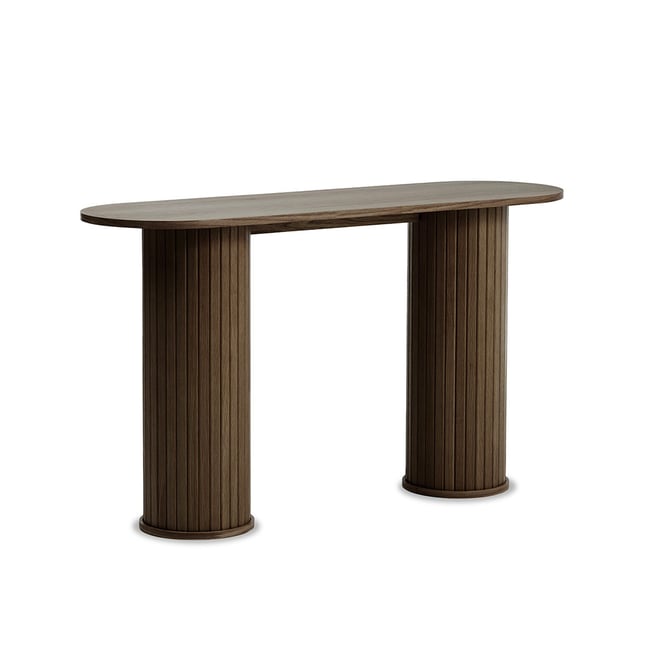 Console - Bois foncé - ALBA Couleur marron <span itemprop=