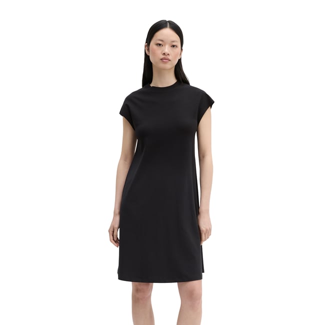 Robe en jersey régulière avec TENCEL™ Modal bleu foncé <span itemprop=