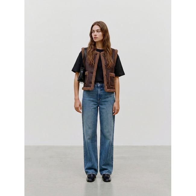 Gilet En Peluche - VERO MODA