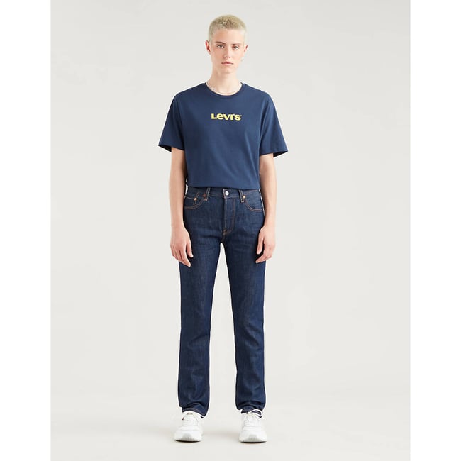 Jean 501® across a plain <span itemprop=