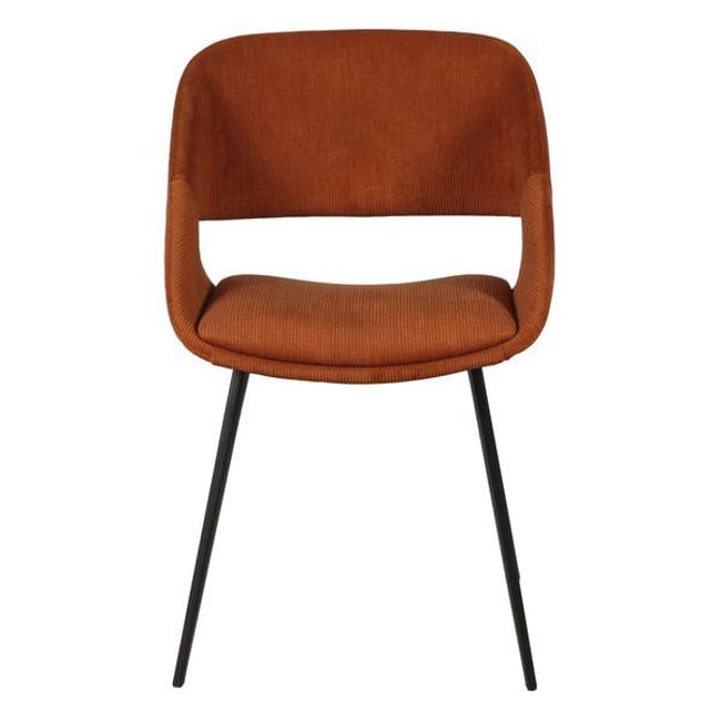 Chaise repas velours côtelé - ZAGO