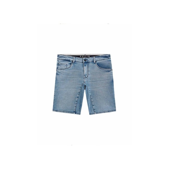 SHORT STRAIGHT LIGHT bleu <span itemprop=