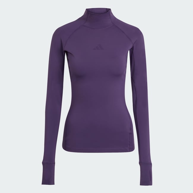 Haut Manches Longues Adidas Techfit Cold.rdy Haut Manches Longues Adidas Techfit Cold.rdy aurora plum <span itemprop=