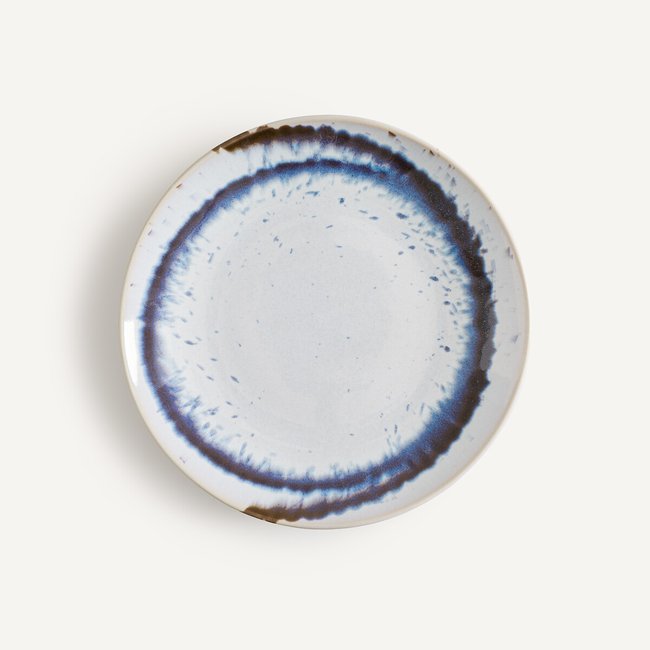 Amadora Stoneware Dessert Plates (Set of 4) blue/brown/white AM.PM