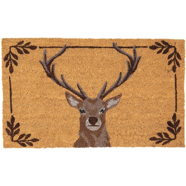 Paillasson coco cerf 75x45x1cm Couleur v002230 <span itemprop=
