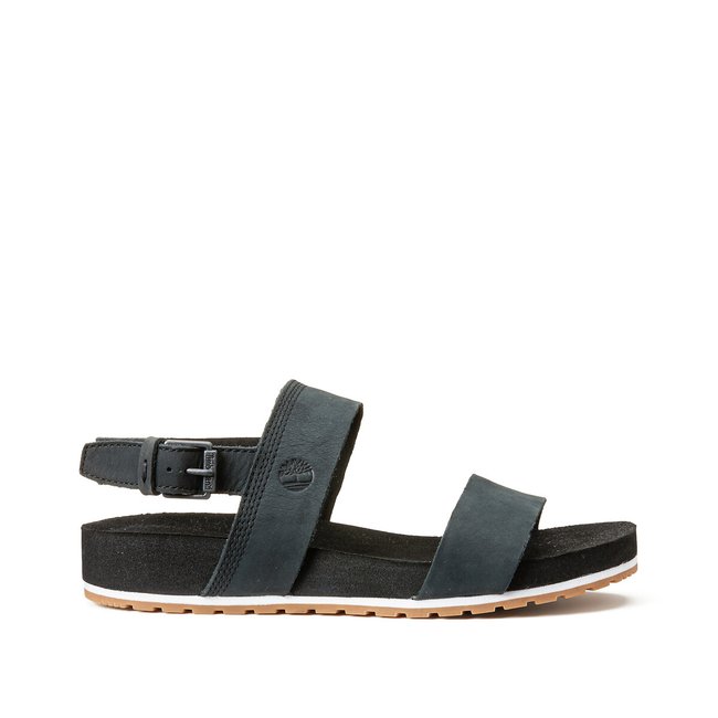 Malibu Waves Nubuck Sandals, black, TIMBERLAND