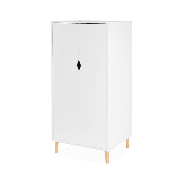 Dressing, penderie enfant avec portant TOBIAS Couleur blanc <span itemprop=