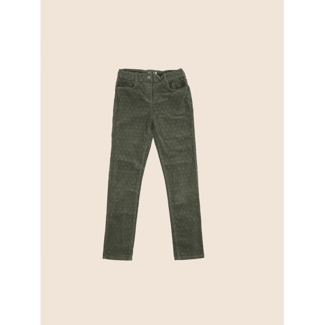 Pantalon - Très bon état vert <span itemprop=