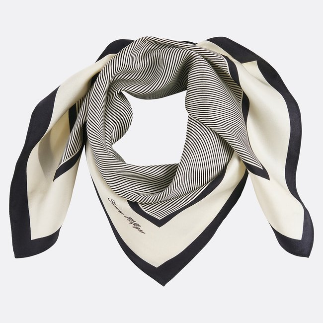 Foulard in seta Elevetad blu TOMMY HILFIGER