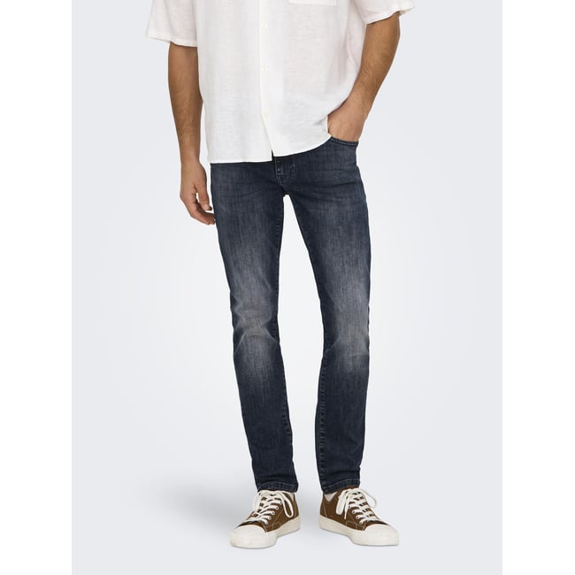 Pantalon Slim Stretch Basse Taille Salsa Life Wonder - Taille W30/38 - Denim Bleu Clair - Fabriqué Au Portugal