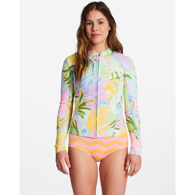 Veste en néoprène 1MM PEEKY rose dreamland <span itemprop=