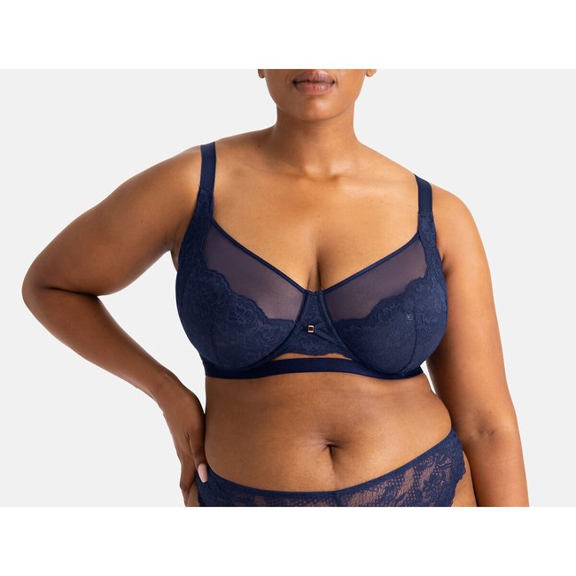 Reggiseno in pizzo Lilian turchese DORINA