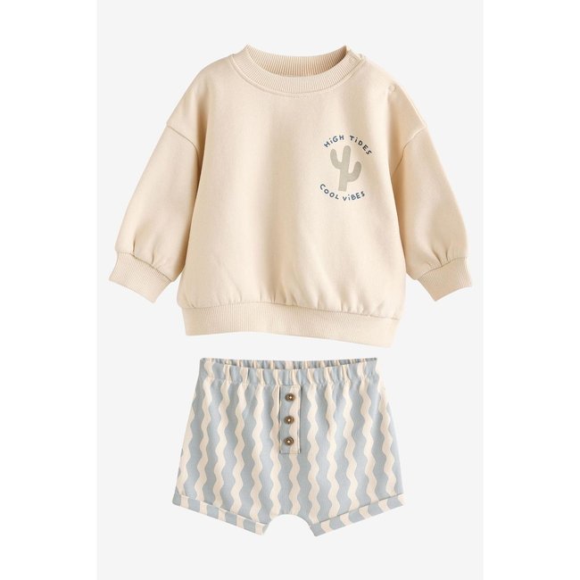 Sweat et short bébé ensemble - NEXT