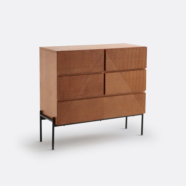 Cómoda com 5 gavetas, Lodge - LA REDOUTE INTERIEURS