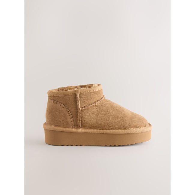 Bottines en daim à enfiler - NEXT