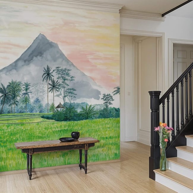 Papier peint panoramique nature tropicale – Bali - 425x260 cm (l x h) - LA TOUCHE ORIGINALE
