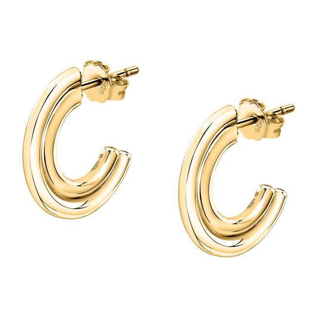 Boucles d'oreille CAPSULE BY AURORA argent <span itemprop=