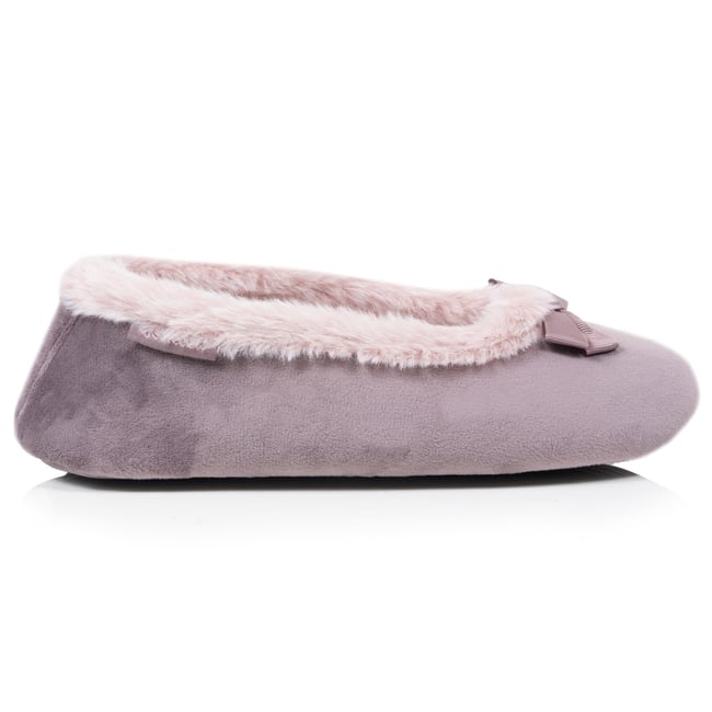 Chaussons extra-light Ballerines brun <span itemprop=