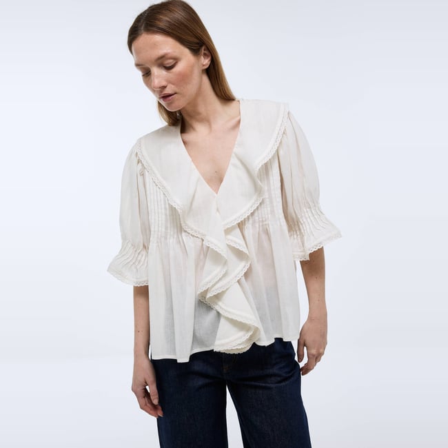 Top uni en coton BIO GOTS - MONOPRIX