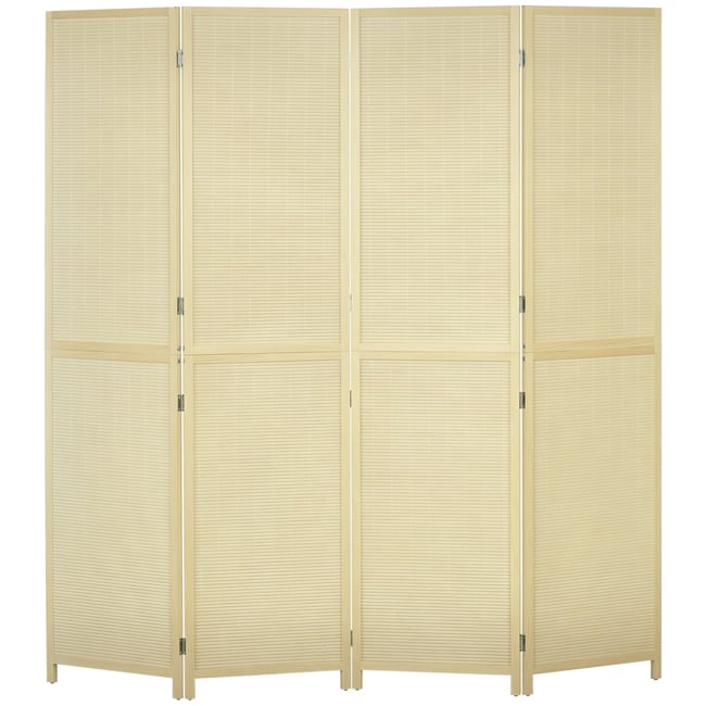 Cloison de séparation Bambou Bois naturel Couleur beige <span itemprop=