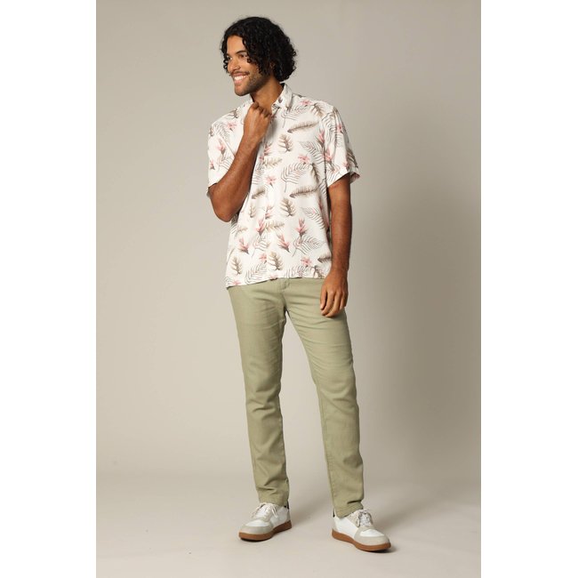 Chemise homme tropicale et décontractée en viscose SAHEL - DEELUXE