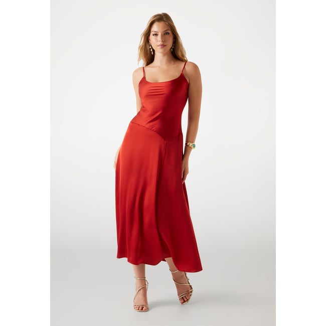 Robe Patineuse Longue - GUESS