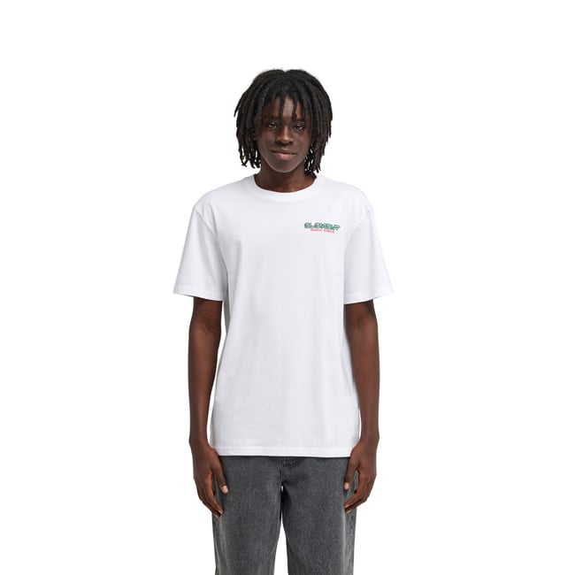 T-Shirt manches courtes MAGIC HIKES blanc optic white <span itemprop=
